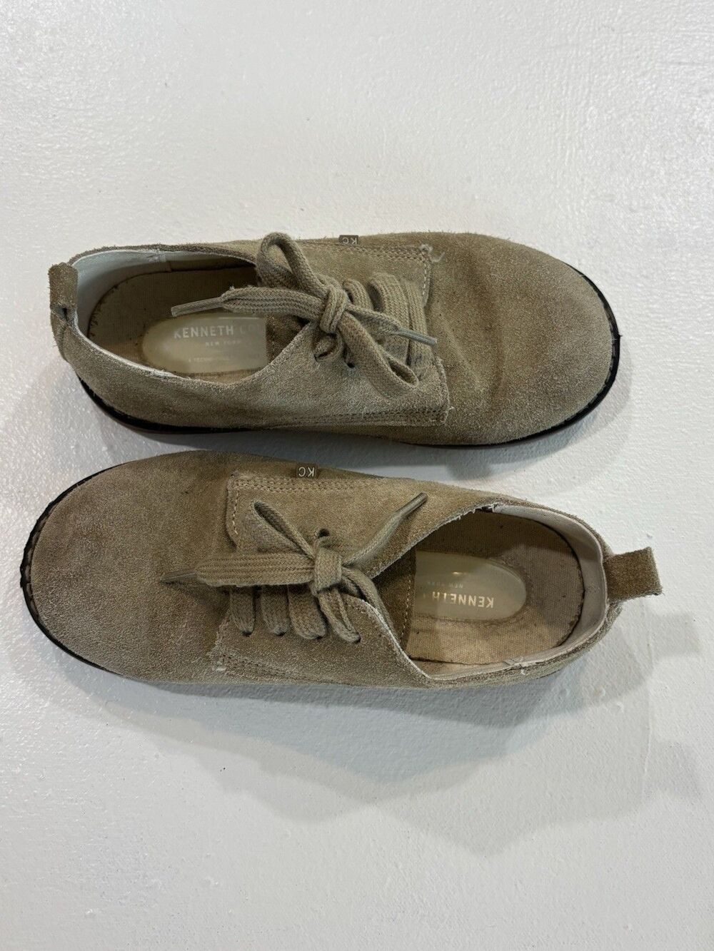 Boys 1 Dress Shoes Sam Andy Suede Oxfords Kenneth Cole Preppy Classic